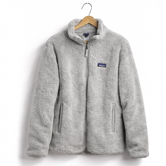 Patagonia Los Gatos Fleece Jacket Men’s XL Gray Full Zip Sherpa High Pile FA20